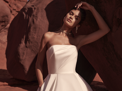 Wedding dresses by Sottero and Midgley