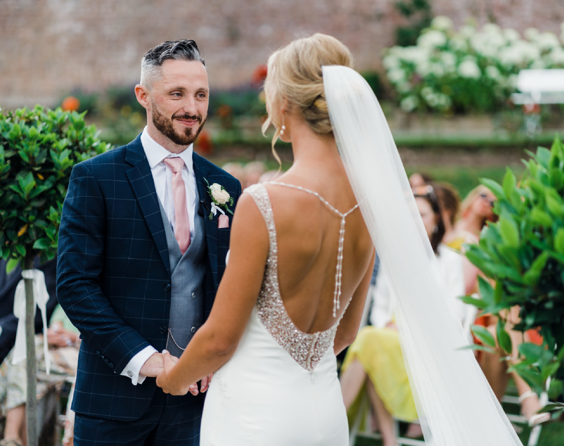 low back bridal gowns