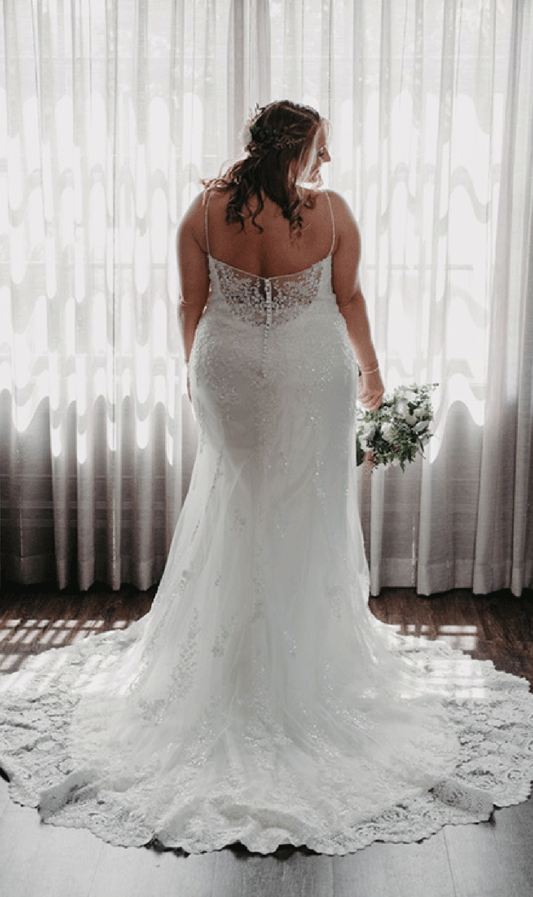 curve dresses wedding